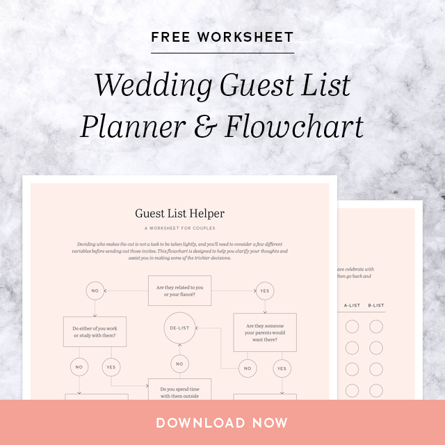 Wedding Guest List: How to Make One, According to Experts