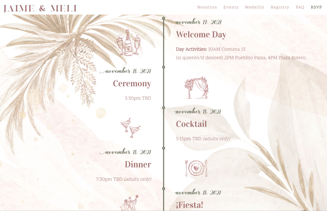 how-to-customise-your-wedding-website-with-digital-illustrations