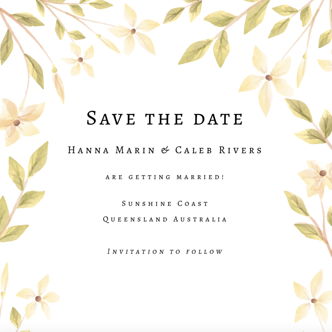 How To Send Digital Save the Dates For Your Wedding