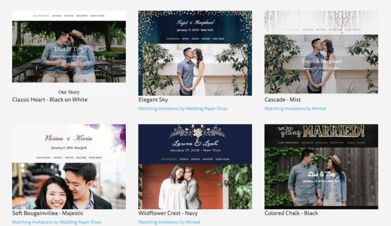 The 9 Best Wedding Website Builders For Modern Couples In 2020