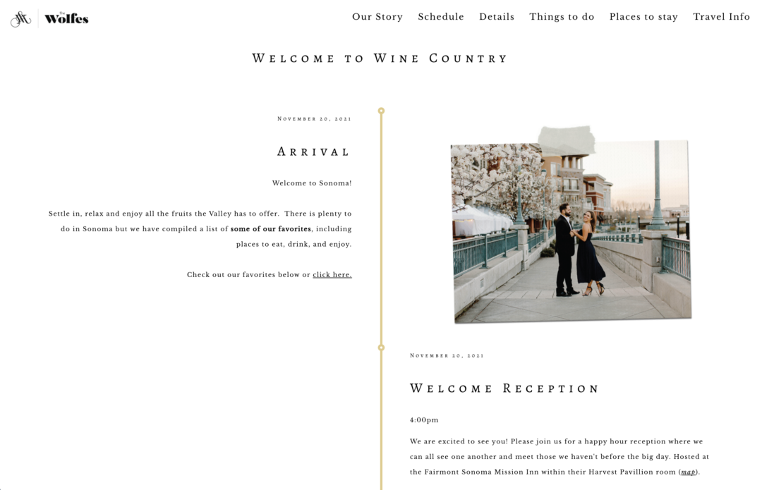 10 Beautiful Wedding Website Examples to Inspire Your Own